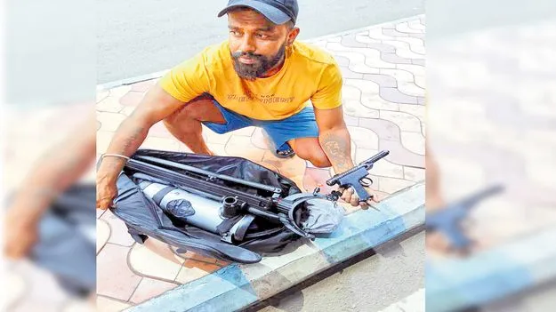 Alipiri Check Point: అలిపిరిలో ఎయిర్ పిస్టల్ కలకలం