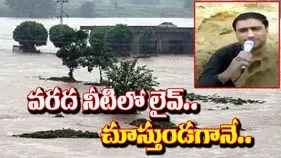 Pakistan Floods:  పాకిస్తాన్‌లో ఇంత దారుణంగా ఉందా.. వరద నీటిలో లైవ్‌లో మాట్లాడుతున్న జర్నలిస్ట్.. చూస్తుండగానే.. 