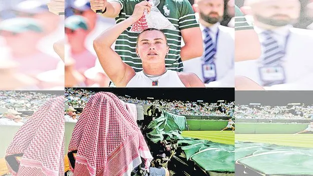 Ttennis challengetennis challenge: బాబోయ్‌.. ఎండలు