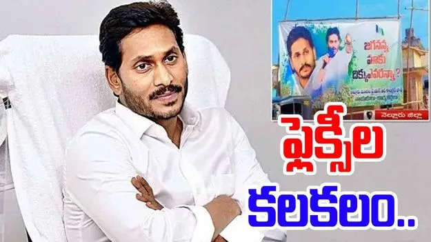 YSRCP Flexi: జగనన్నా.. మాకు దిక్కెవరన్నా.. నెల్లూరులో ఫ్లెక్సీల కలకలం