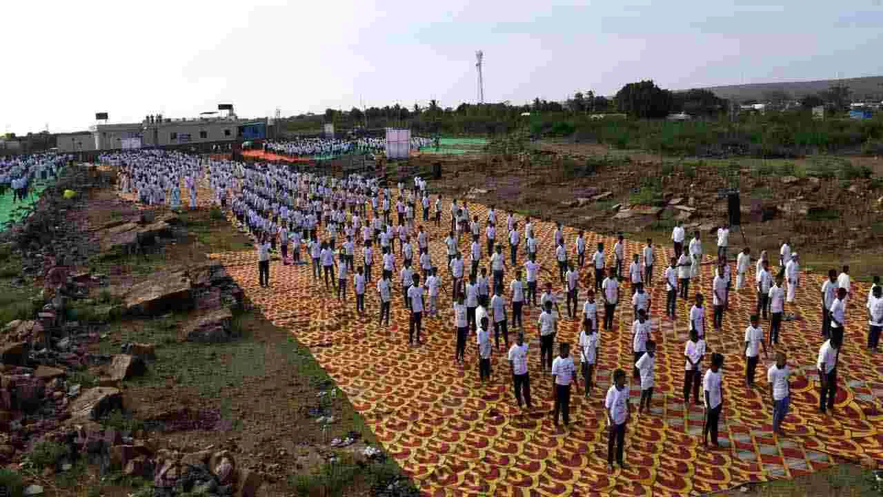 Gandikota: కడప జిల్లా.. గండికోటలో యోగాంధ్ర కార్యక్రమం