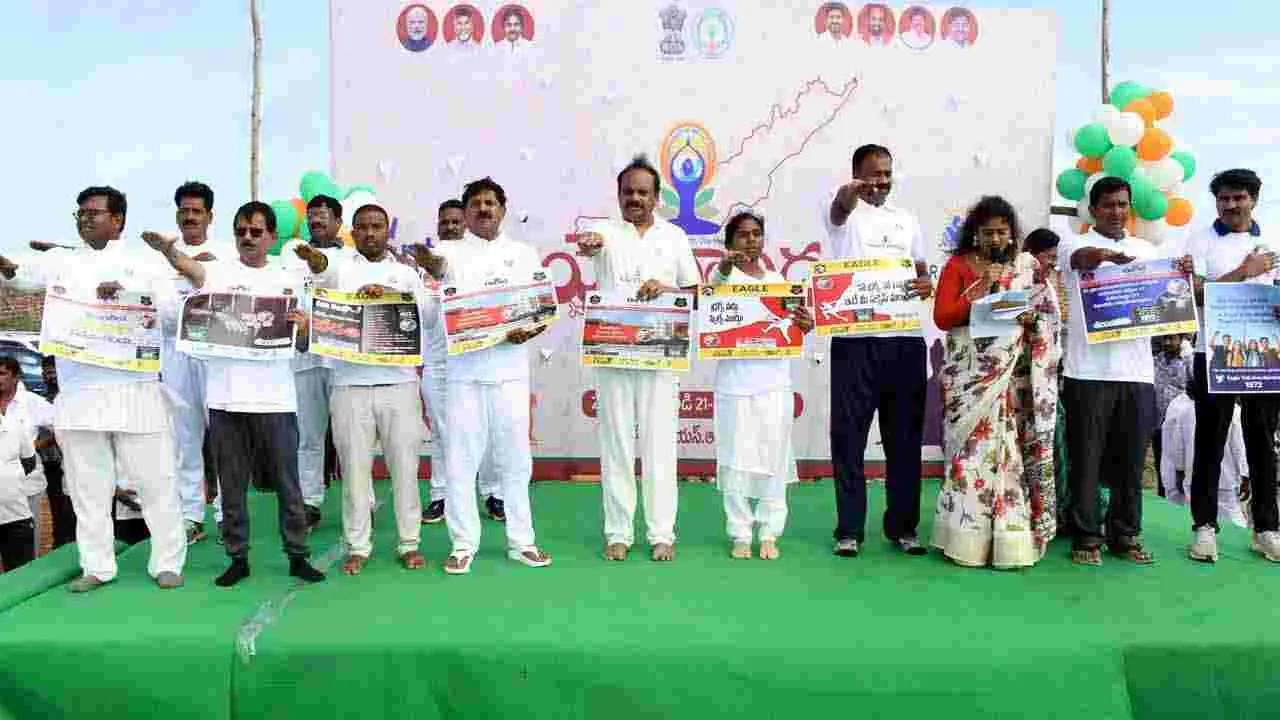 Gandikota: కడప జిల్లా.. గండికోటలో యోగాంధ్ర కార్యక్రమం
