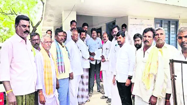 Take action  భూకబ్జాదారులపై చర్యలు తీసుకోండి