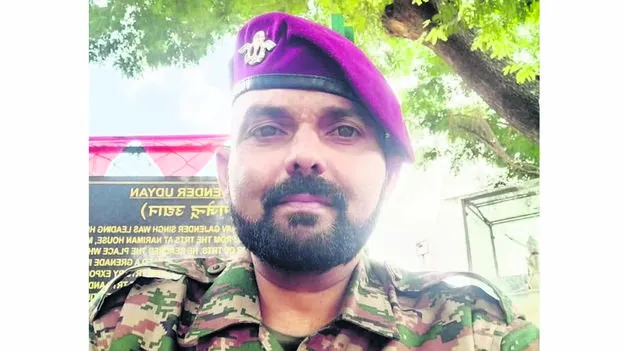 విశ్రాంత సైనికుడు రాజేష్‌ మృతి 