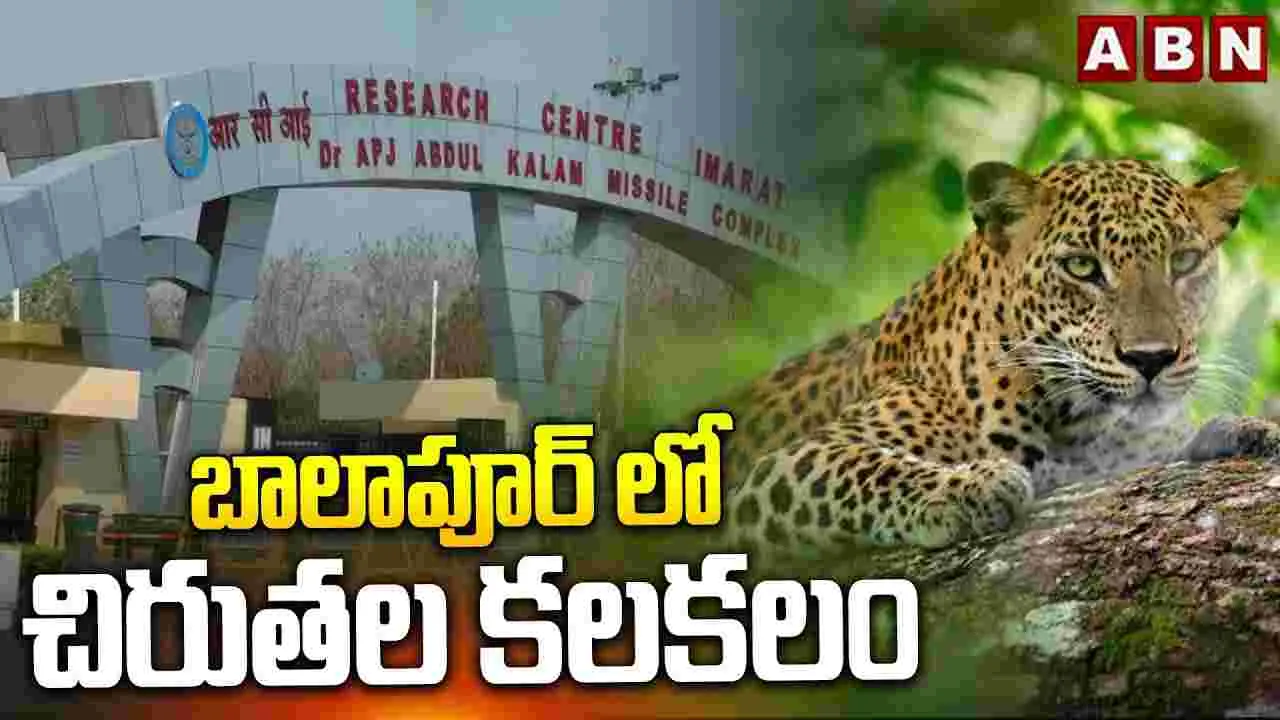 Leopard Scare: రీసెర్చ్ సెంటర్‌ ప్రాంగణంలో చిరుతల కలకలం