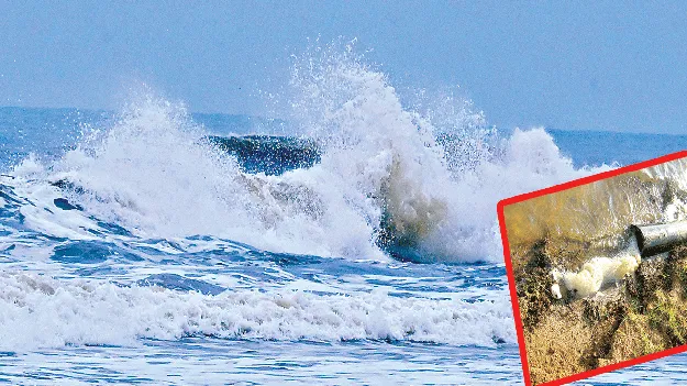 Coastal pollution: ప్రశాంత తీరం.. కాలుష్య కల్లోలం