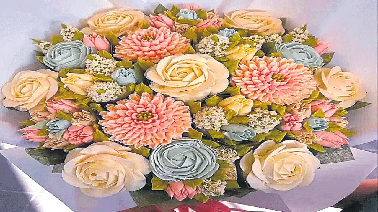 తినే బొకేలు... ఓకే 