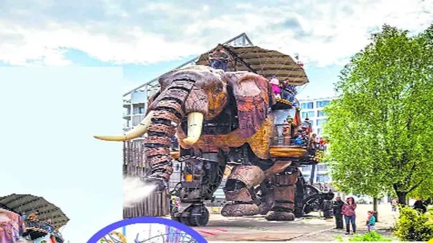 కదిలే యంత్ర జీవులు...