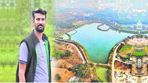 అతని ఆశయం.. చెరువంత..