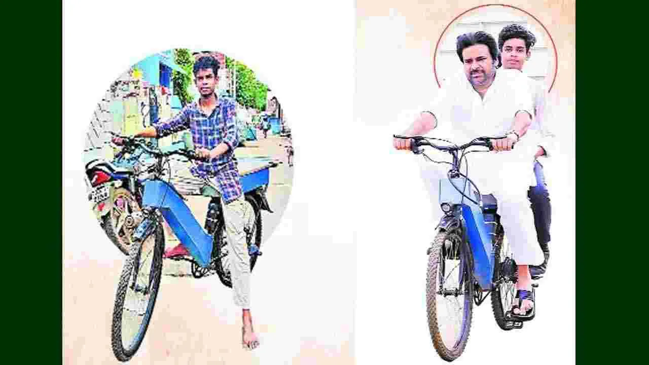 పేద కుర్రాడు.. పరవశించిపోయాడు..