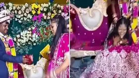 Bride and Groom: వేదిక మీద గిఫ్ట్ ఇచ్చిన వరుడు.. కుప్పకూలిన వధువు సోదరి.. కారణమేంటంటే..