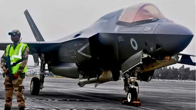 F-35B: కేరళ విమానాశ్రయంలో నిలిచిపోయిన ఎఫ్-35బి