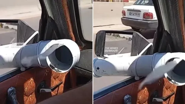 Jugaad Video: వావ్.. ఈ తెలివికి సలాం కొట్టాల్సిందే.. కారులో గాలి కోసం ఎలాంటి స్కెచ్ వేశాడో చూడండి..