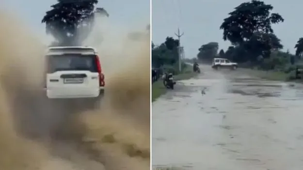 Shocking Accident Video: స్టూడెంట్ సైకిల్ మీద వెళ్తుండగా వేగంగా వచ్చిన స్కార్పియో.. తర్వాతేం జరిగిందో చూస్తే..