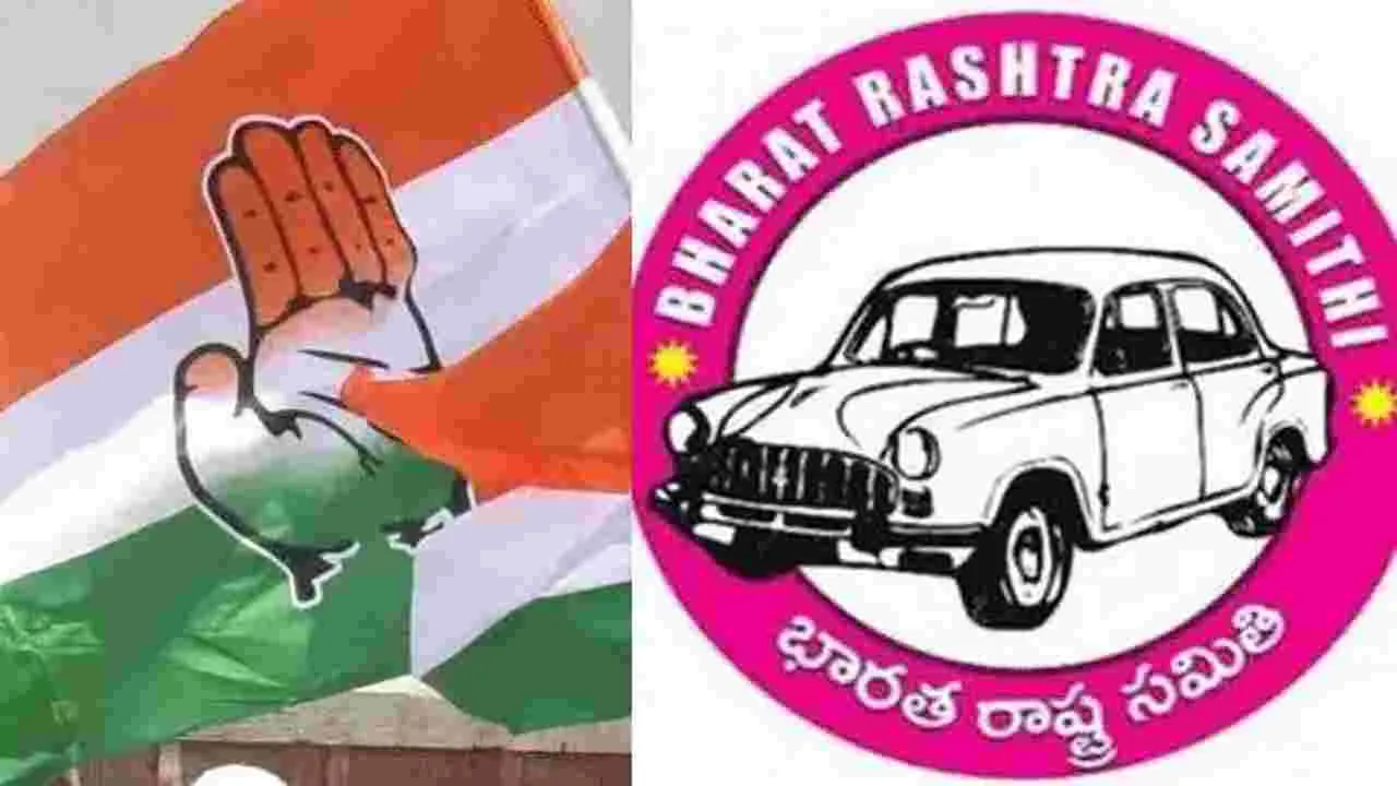BRS, Congress: పొట్టుపొట్టు కొట్టుకున్నారు..