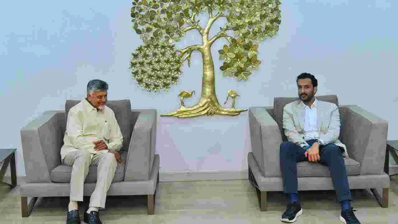 CM Chandrababu: సీఎం చంద్రబాబుతో యూఏఈ మంత్రి అబ్దుల్లా బిన్ భేటీ