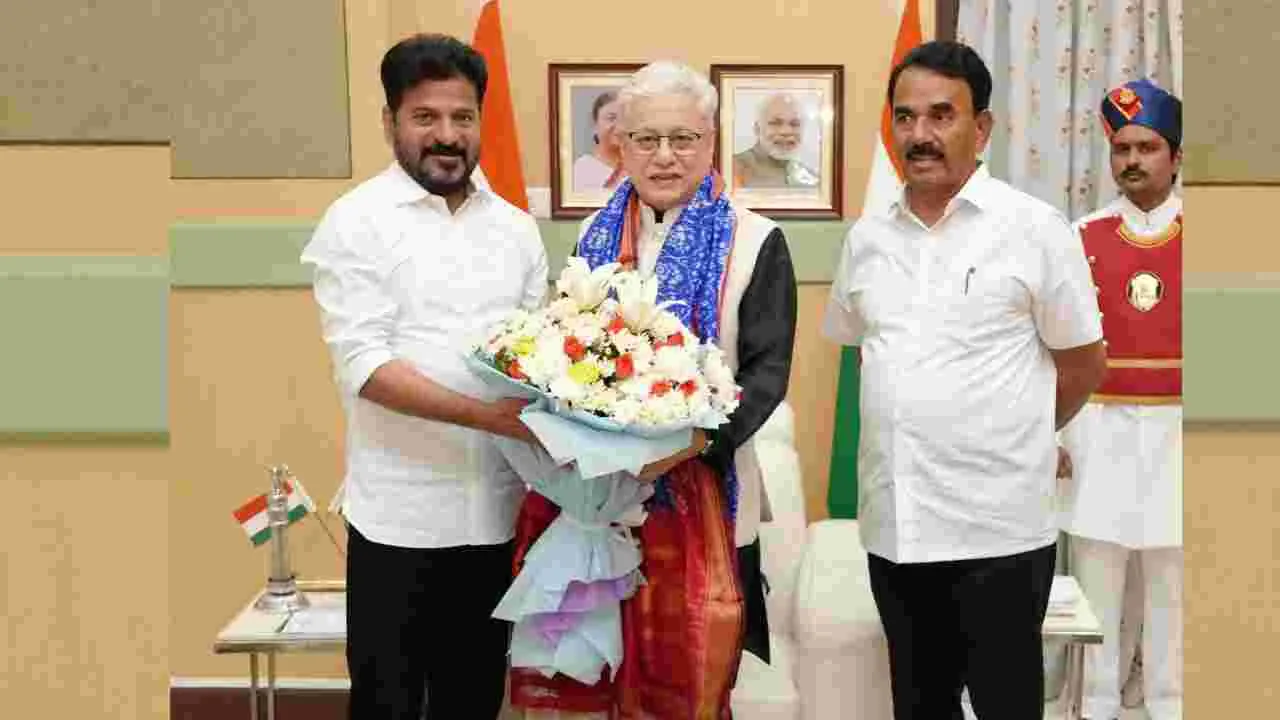 రాజ్భవన్లో గవర్నర్ జిష్ణుదేవ్ వర్మ తేనీటి విందు.. పాల్గొన్న మిస్ వరల్డ్ 2025 విజేత ఓపల్ సుచాత