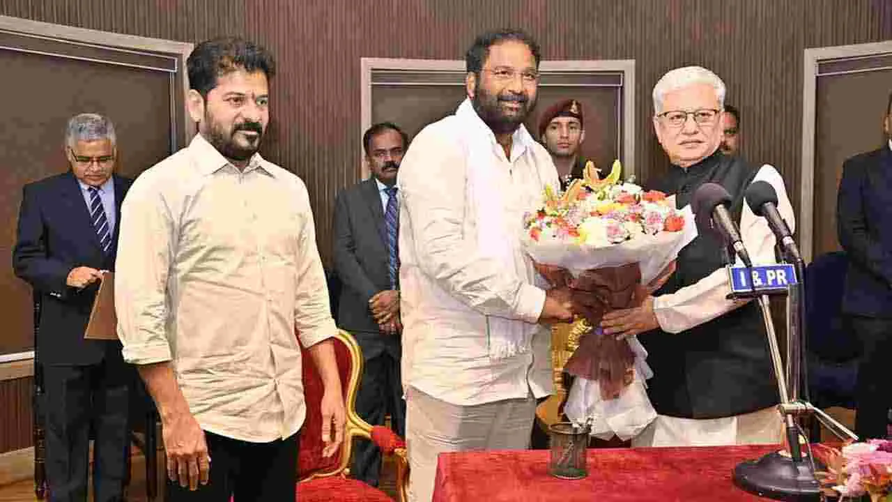 Telangana Cabinet Expansion: రాజ్భవన్లో నూతన మంత్రుల ప్రమాణ స్వీకారం