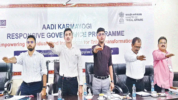  Agency    అన్ని రంగాల్లో  మన్యం ముందంజలో ఉండాలి