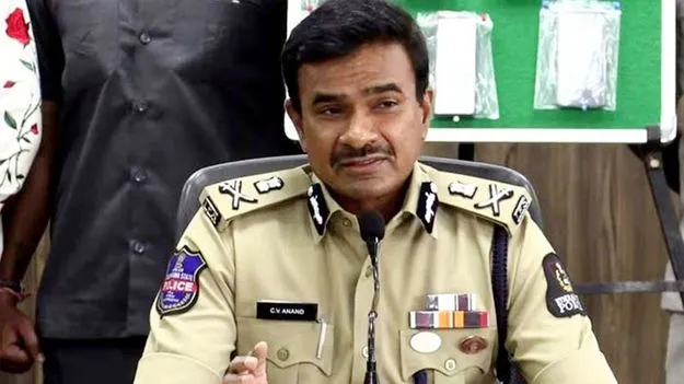 CV Ananad: గోషా మహల్లో హైదరాబాద్ సీపీ..