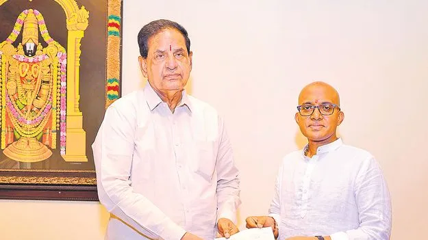 Tirumala: టీటీడీకి గూగుల్‌ వైస్‌ ప్రెసిడెంట్‌ రూ.కోటి విరాళం