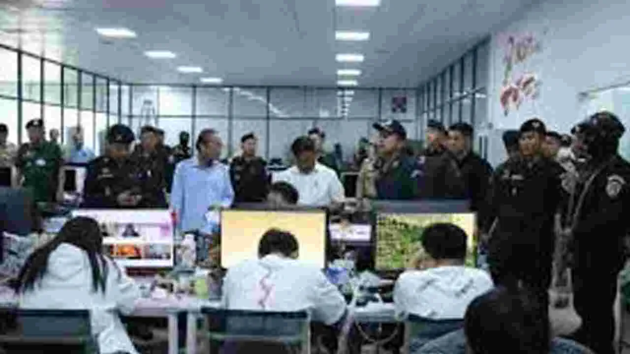 Cambodia Cyber Scam Arrests: కాంబోడియాలో సైబర్‌ మోసాలు..105 మంది భారతీయుల అరెస్టు