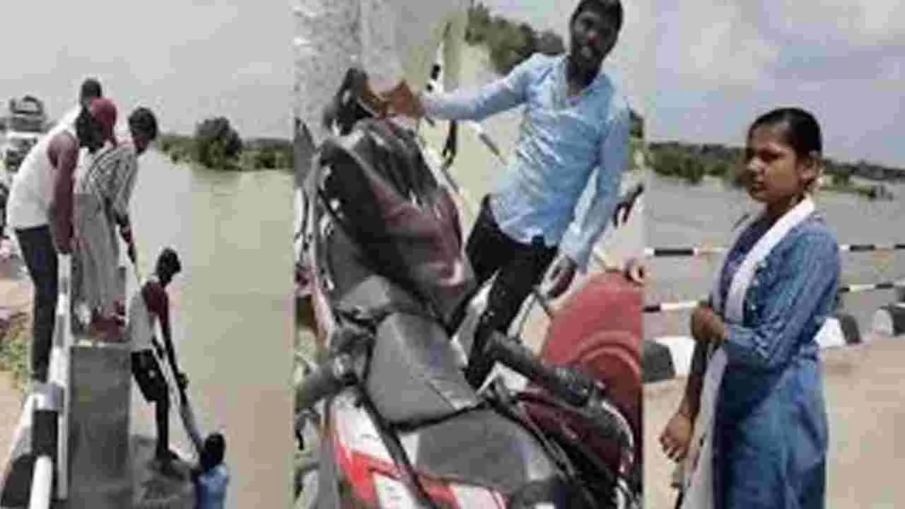 Rayachur Incident: సెల్ఫీ దిగుదామని చెప్పి..భర్తను కృష్ణా నదిలో తోసిన భార్య