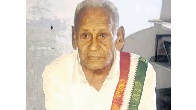  స్వాతంత్య్ర సమరయోధుడు గుండు నరసయ్య మృతి