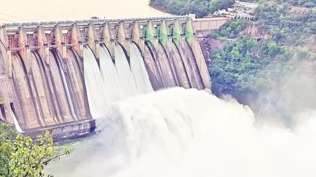 Srisailam Flood: కృష్ణమ్మ పరవళ్లు