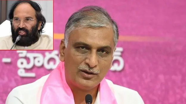 Harish Slams Uttam: ఉత్తమ్ ఏం చెప్పినా అబద్ధమే.. హరీష్ ఆగ్రహం