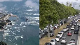 Tsunami Threat: మోగిన సునామీ సైరన్.. ఖాళీ అవుతున్న నగరాలు.. రోడ్లపై భారీ ట్రాఫిక్ జాం..
