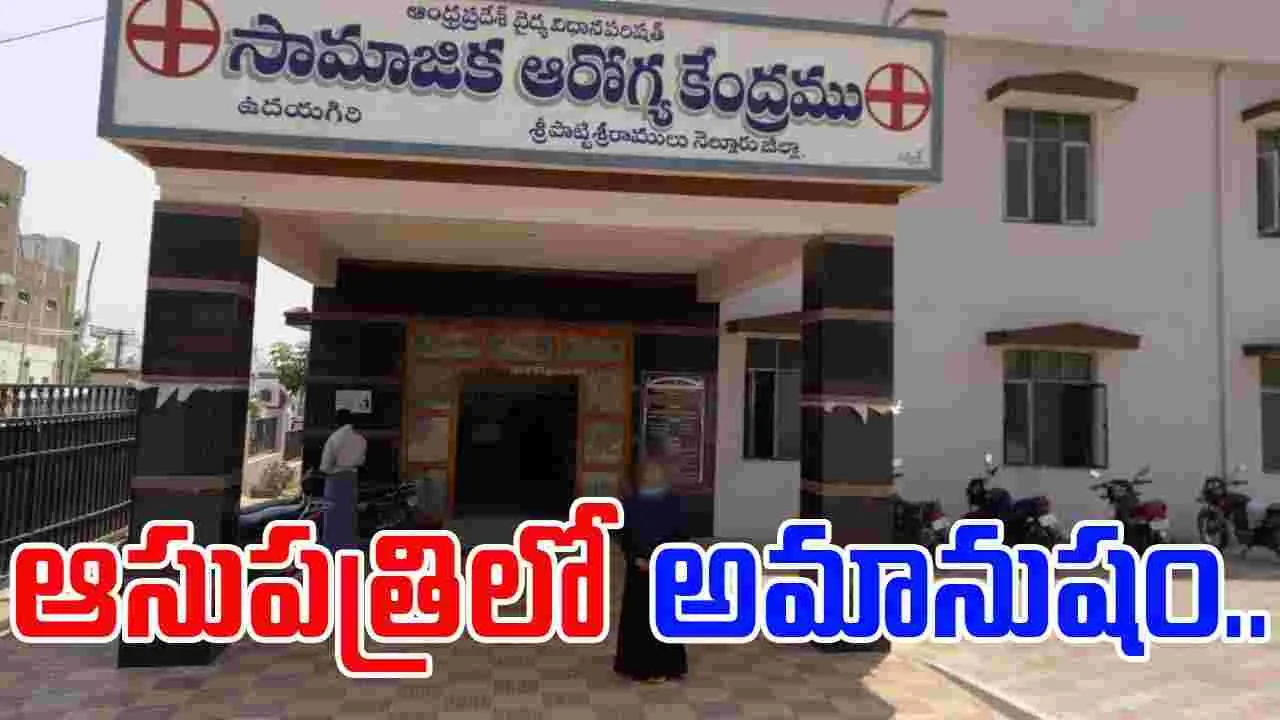Udayagiri: ప్రభుత్వాసుపత్రిలో దారుణం.. వైద్యం కోసం వెళ్లిన బాలికపై..
