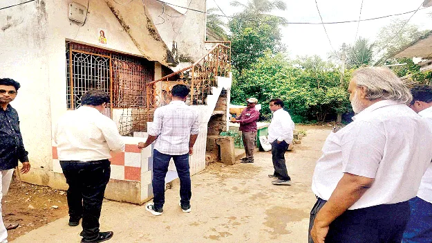 Re-survey  ఆ 46 ఇళ్లకు రీసర్వే