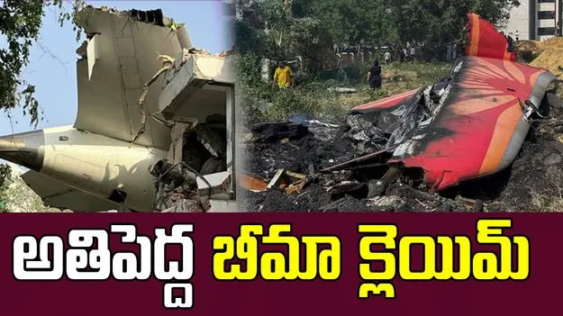Plane Crash Claims : భారతదేశ విమానయాన చరిత్రలో అతిపెద్ద బీమా క్లెయిమ్