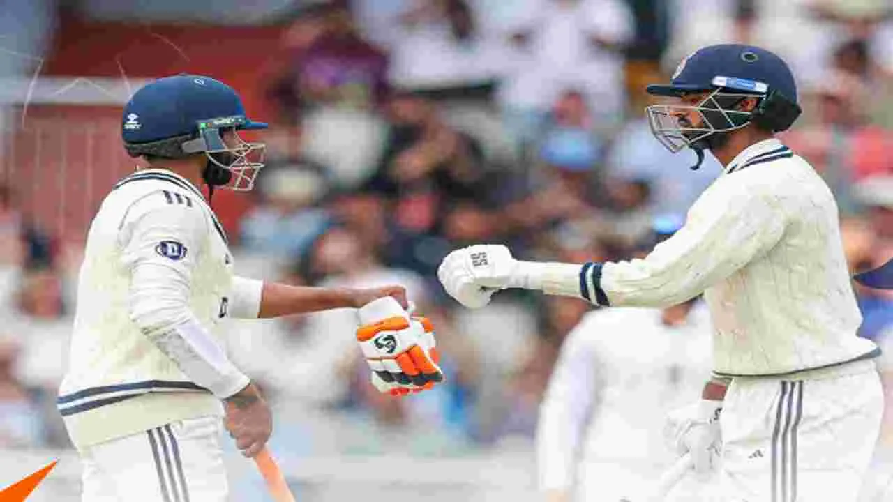 Manchester Test: సుందర్, జడేజా హాఫ్ సెంచరీలు.. ఆధిక్యంలో టీమిండియా..