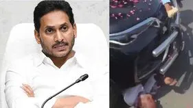 Jagan Vehicle Inspection: సింగయ్య మృతి కేసు.. జగన్ వాహనం చెకింగ్