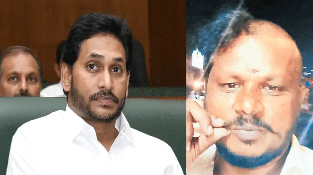 అరగుండు చేయించుకున్న జగన్‌ అభిమాని 