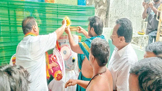   Lord Jagannath   జగన్నాథునికి  జ్యేష్టాభిషేకం