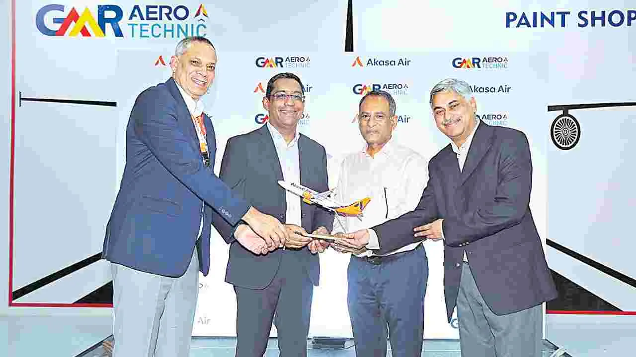GMR Aero Technic: జీఎంఆర్‌ ఏరో టెక్నిక్‌తో ఆకాశ ఎయిర్‌ ఒప్పందం