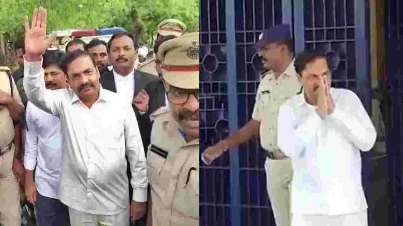 Kakani Mining Case: రెండో రోజు విచారణ షురూ.. కాకాణి సహకరిస్తారా