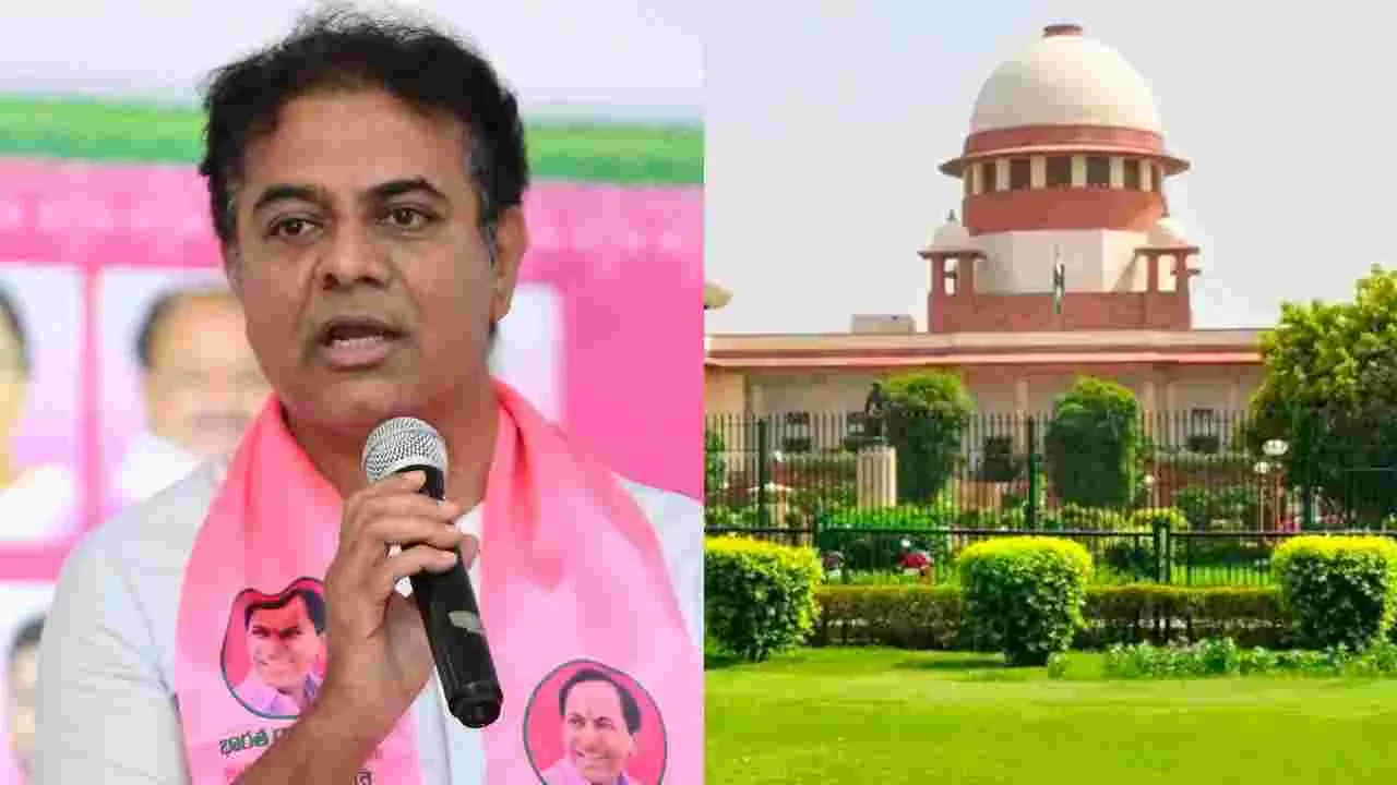 Notice To KTR: కాంగ్రెస్ నేత పిటిషన్.. కేటీఆర్‌కు సుప్రీం నోటీసులు