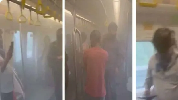 Smoke in Mumbai Metro: ముంబై మెట్రో కోచ్‌లో పొగలు.. ప్రయాణికులు ఉక్కిరిబిక్కిరి
