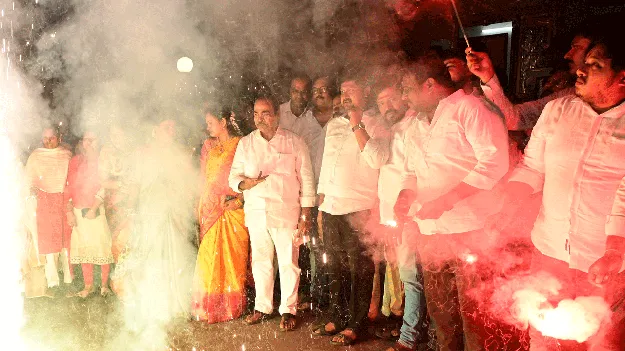 కూటమి సంబరాలు 