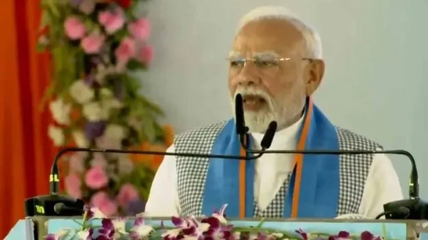 PM Modi: ఆటవిక పాలన నుంచి అభివృద్ధికి బాటలు వేశాం: మోదీ