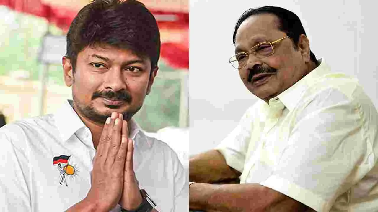 Senior Minister Duraimurugan: మీ తాతగారిలా మీది కంప్యూటర్‌ మైండ్‌..
