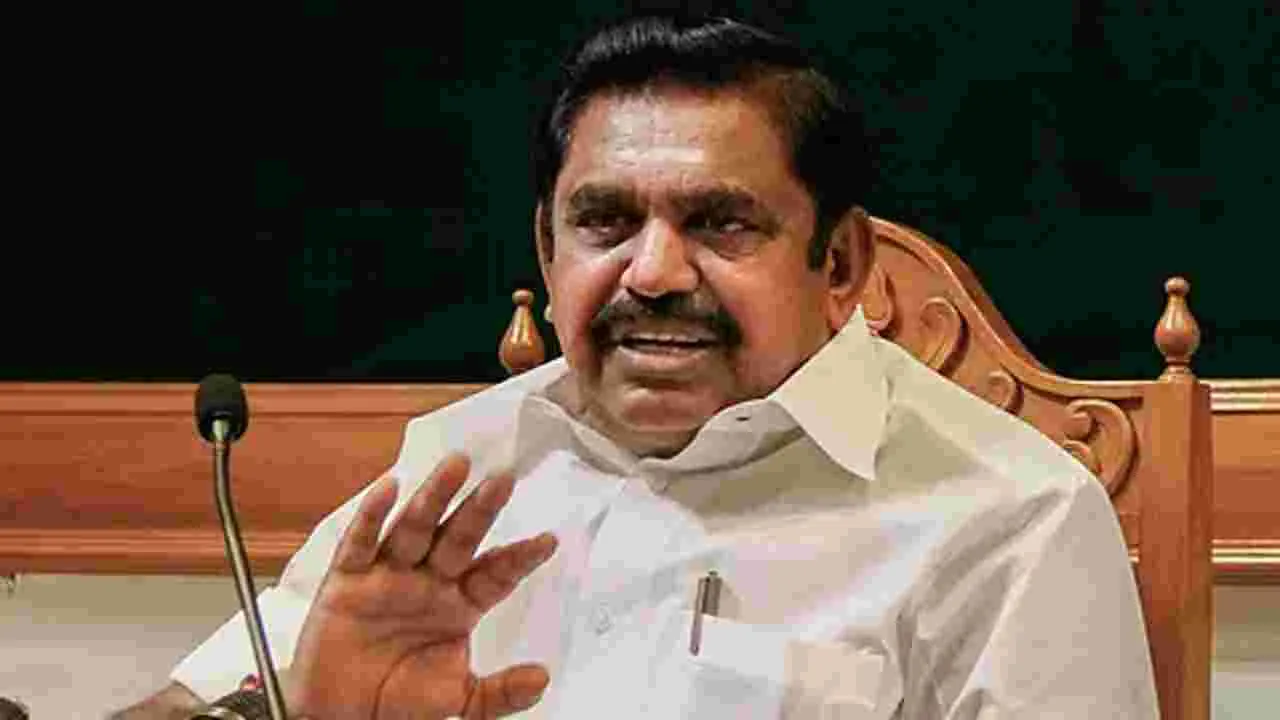 EPS: మాజీసీఎం ధ్వజం.. అన్నదాతలను పట్టించుకోని డీఎంకే ప్రభుత్వం