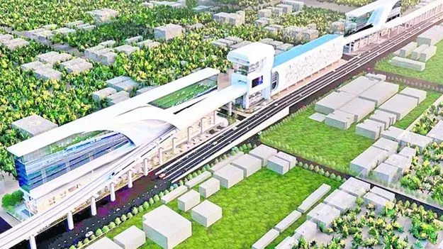 Chennai: దేశంలోనే తొలిసారి.. 9 అంతస్థుల భవనంలో మెట్రో రైలు పరుగులు