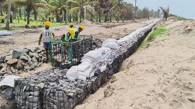 సముద్ర కోతకు అడ్డుకట్ట