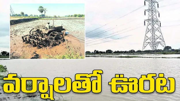 వర్షాలపైనే రైతుల ఆశలు  వర్షాలతో ఊరట