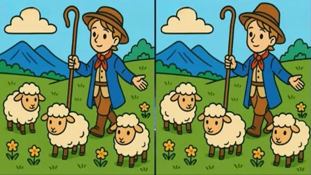 Picture Puzzle: మీది సూపర్ విజన్ అయితే.. ఈ ఫొటోల్లోని మూడు తేడాలను 19 సెకెన్లలో కనిపెట్టండి